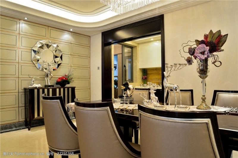 室内装饰用图优质餐厅室内设计家装效果图