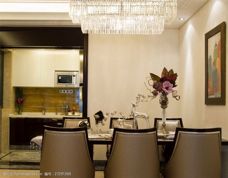 室内装饰用图优质餐厅室内设计家装效果图