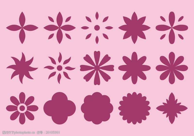 樱花装饰花朵图标