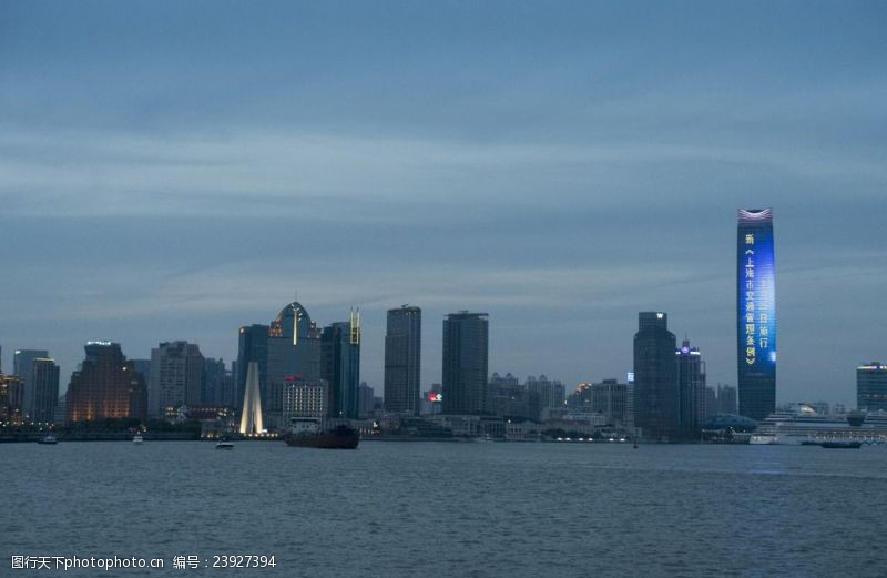 大都会上海外滩夜景