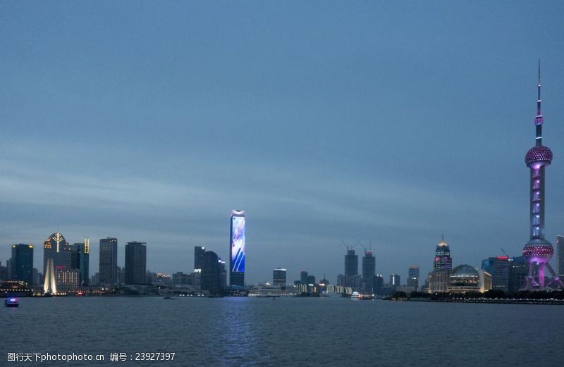 大都会上海外滩夜景