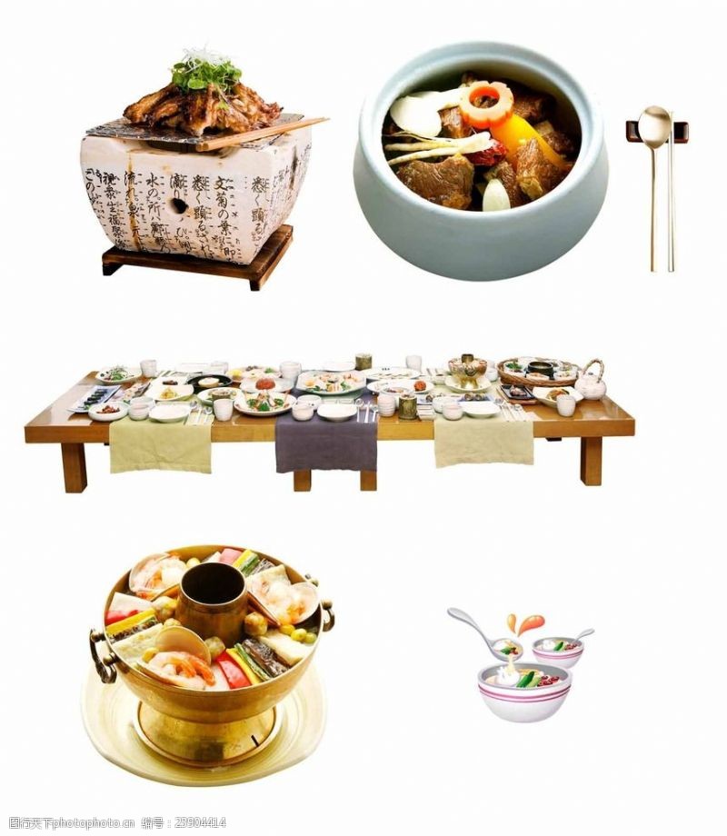 韩国设计元素日本美食素材