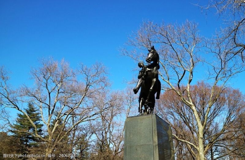 何塞纽约中央公园雕像