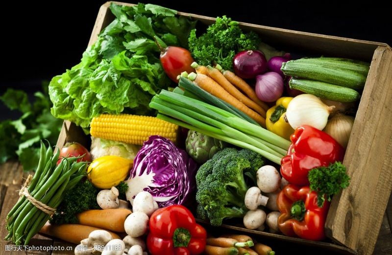 蔬菜超市创意蔬菜