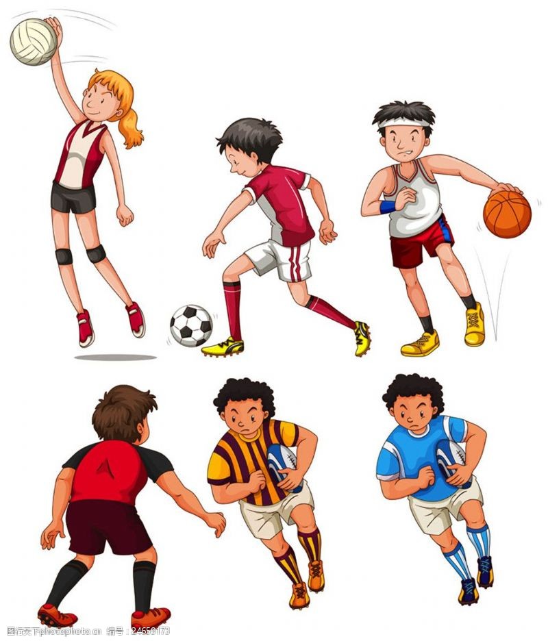 足球运动儿童图片