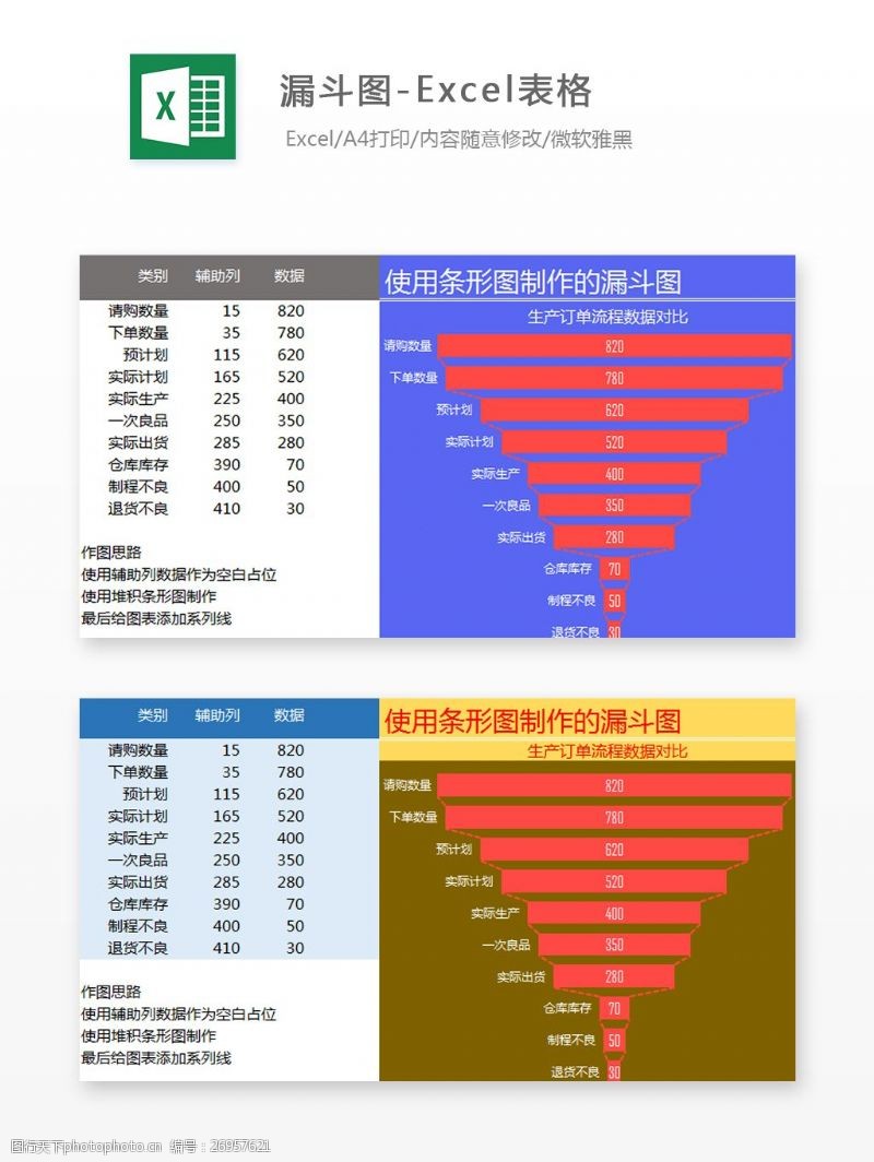 Excel表格设计