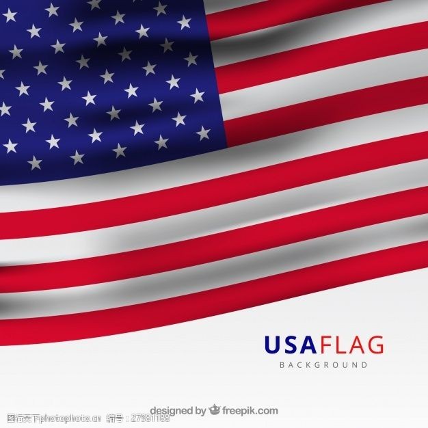 星条旗美国国旗在现实设计中的装饰