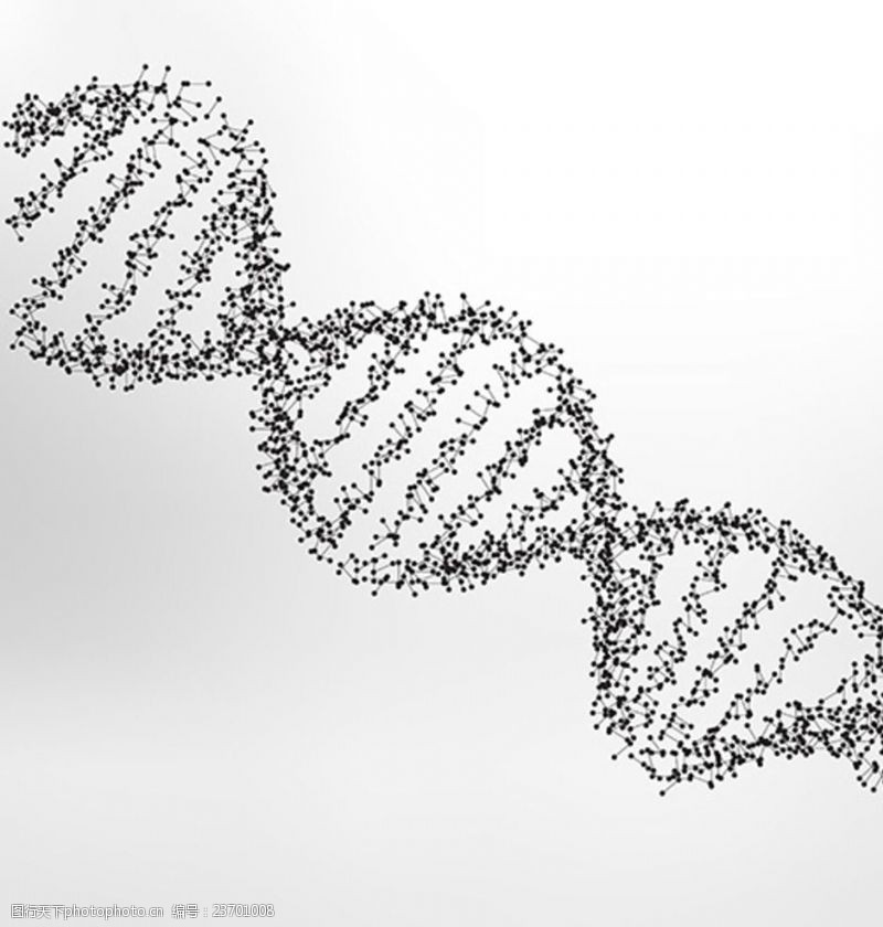 医生简介DNA点线连续抽象插图