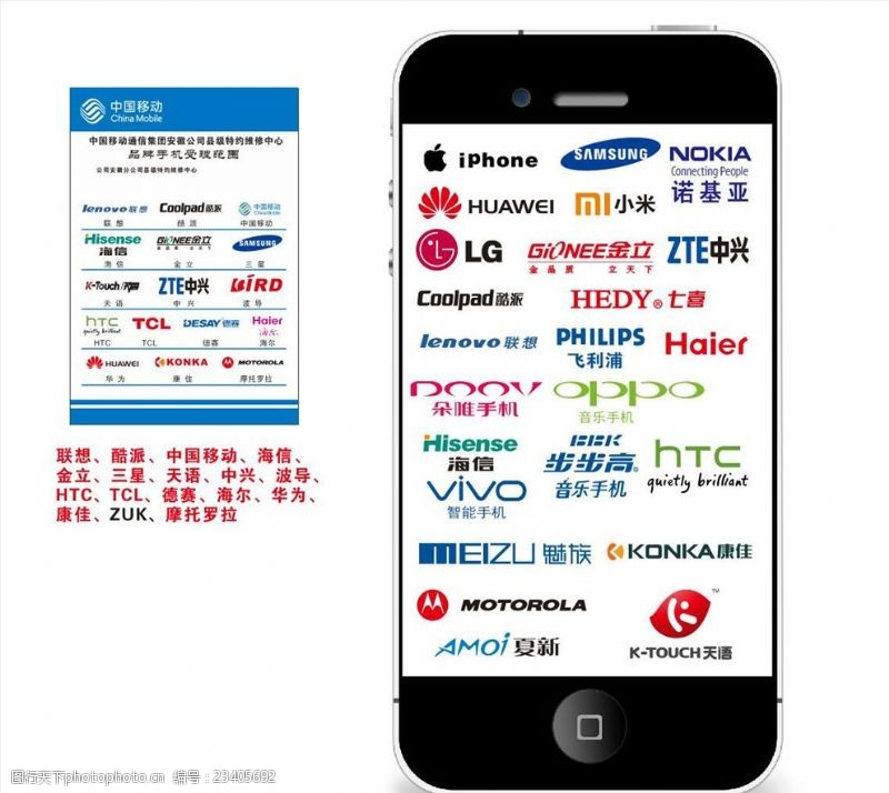 中华联合手机品牌标志合集