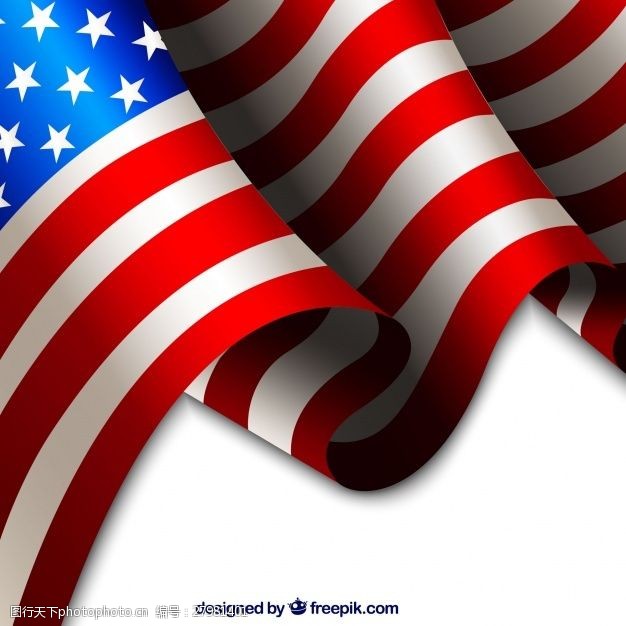 自由美国国旗的现实背景