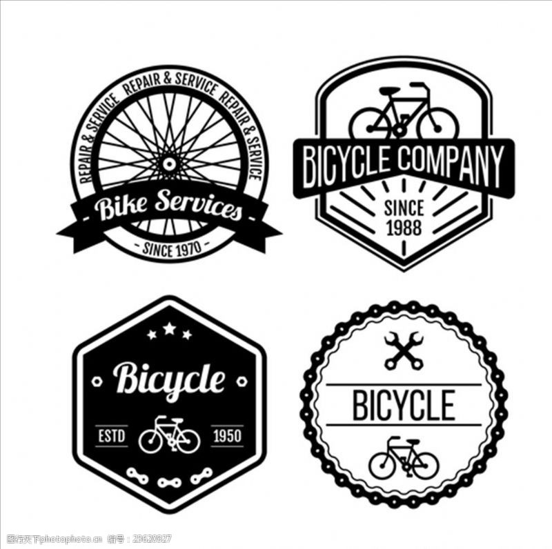 骑自行车自行车用品协会LOGO标志