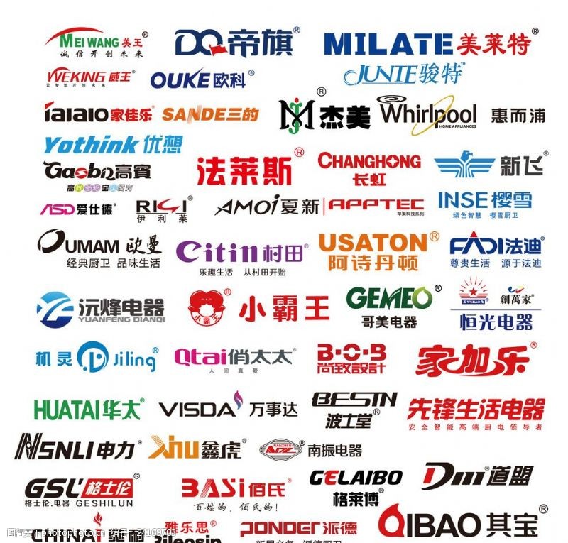 利鑫电器家电企业品牌logo