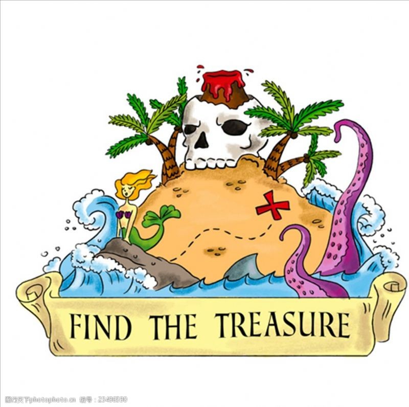 游乐场海盗船寻找海盗宝藏插图