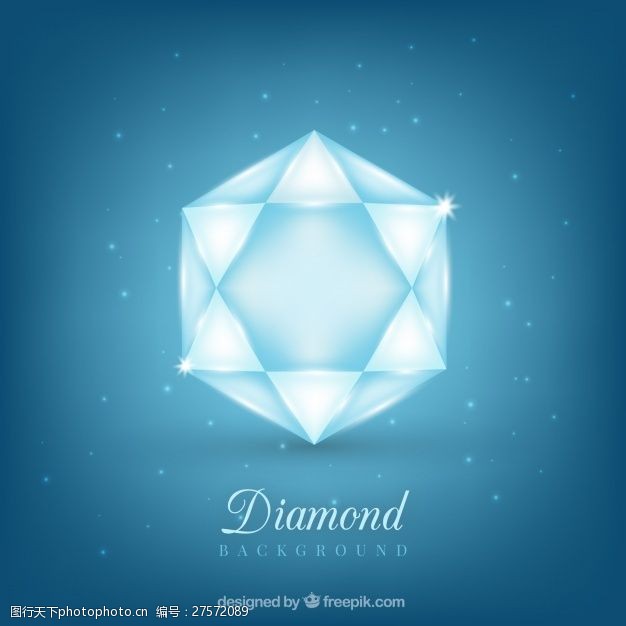 水晶背景璀璨的钻石背景