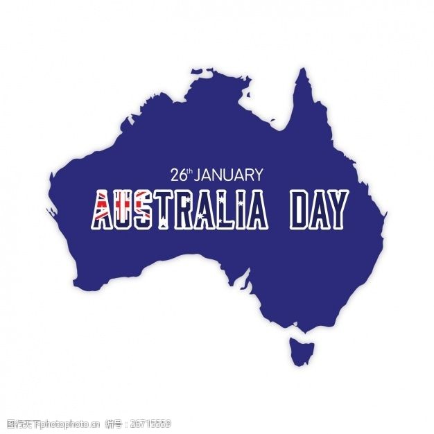澳大利亚国旗澳大利亚日背景设计