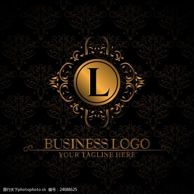 营业标识观赏logo模板