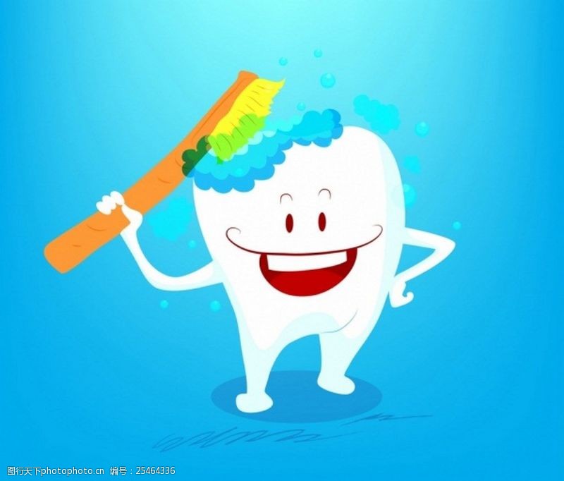 可爱底纹免费下载清洁牙齿牙刷背景图