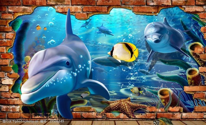 鲸3D海豚