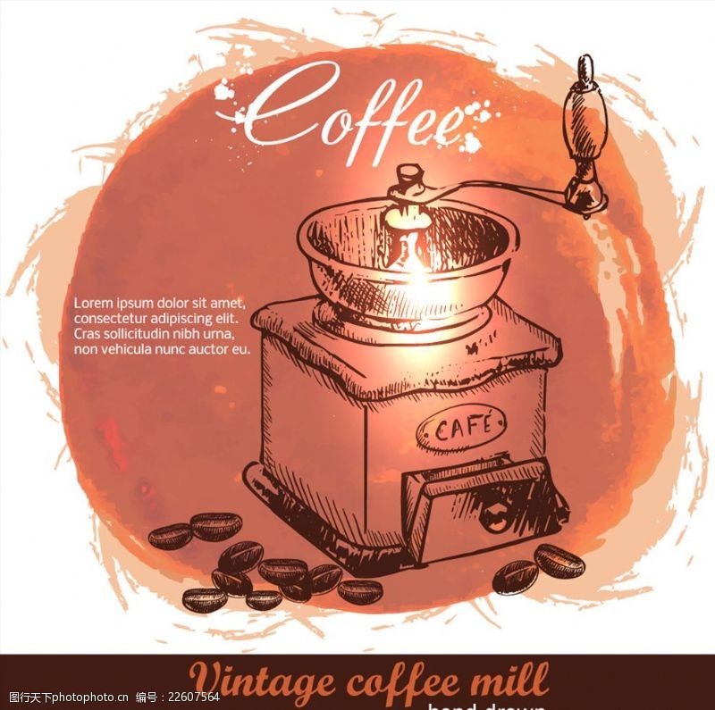 咖啡写真磨豆机