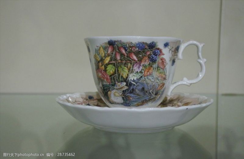 彩釉陶瓷茶具
