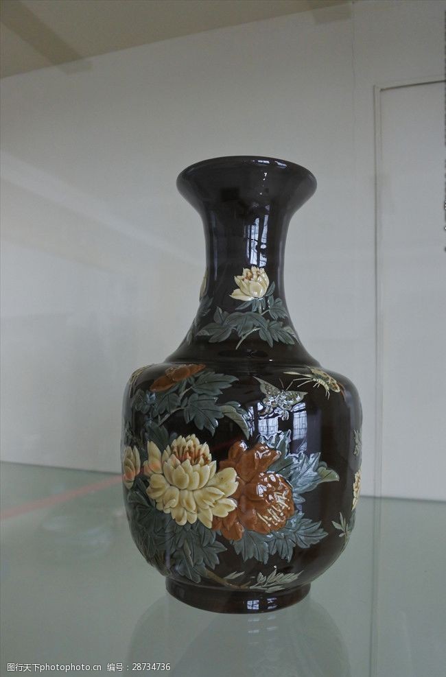 宜兴紫砂陶瓷花瓶