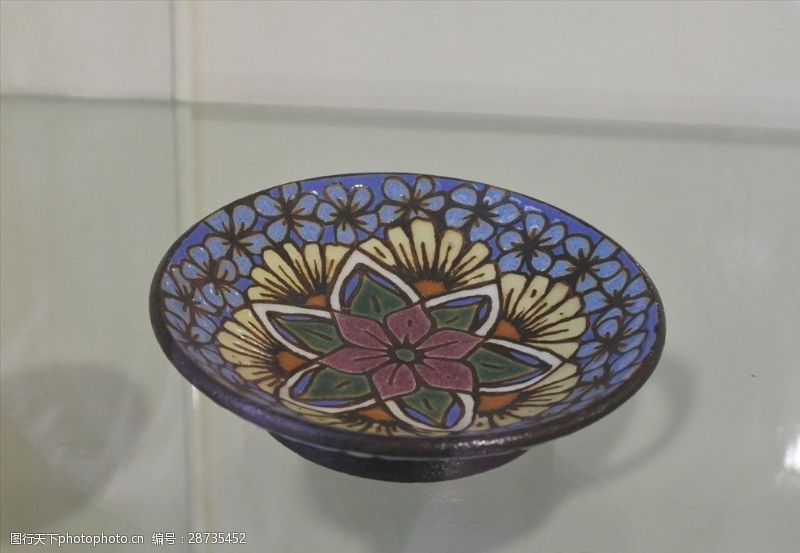 彩釉陶瓷碗