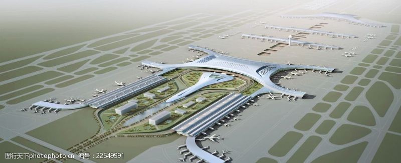新环境标志郑州新郑国际机场二期