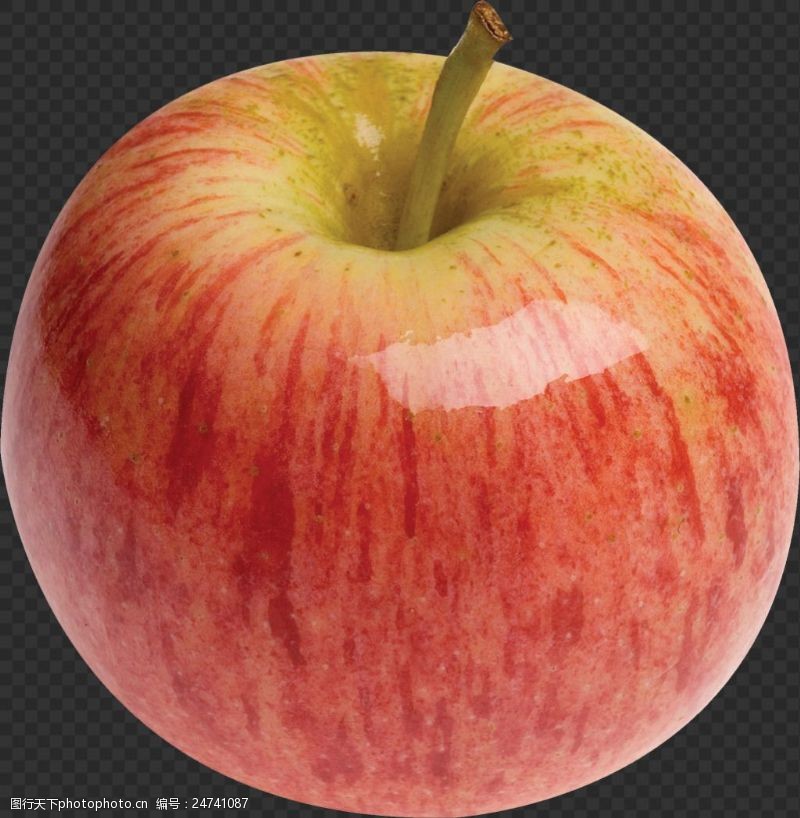 梨图片素材漂亮红富士苹果图片免抠png透明图层素材