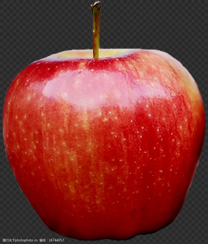 梨图片素材漂亮红颜色苹果图片免抠png透明图层素材