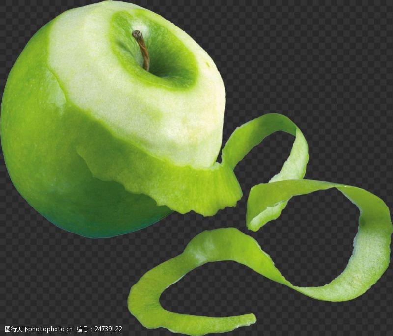 梨图片素材削皮的苹果图片免抠png透明图层素材