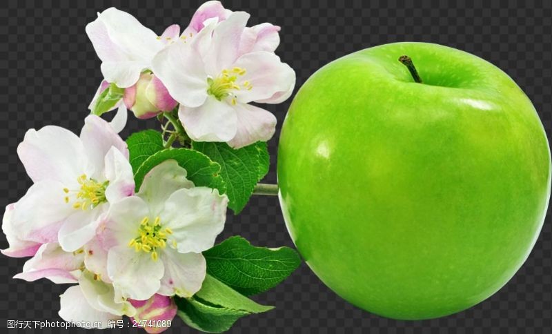 梨图片素材漂亮青苹果图片免抠png透明图层素材