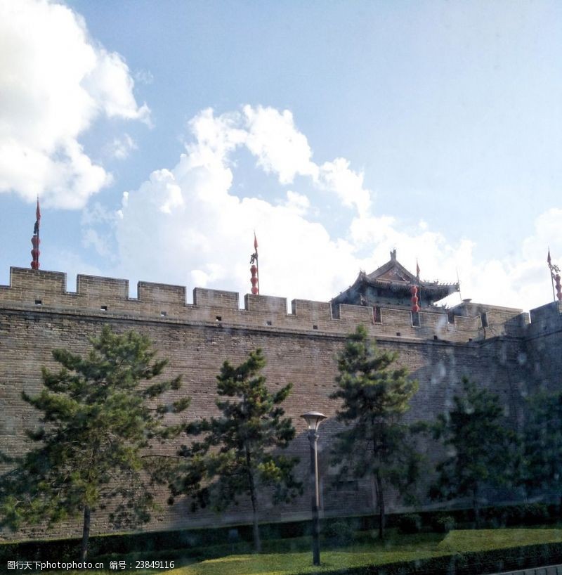 文明旅游西安城墙