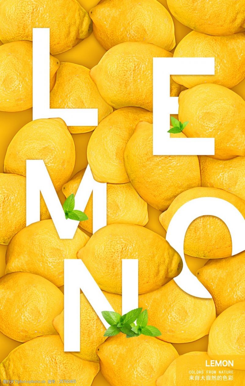 薄荷叶柠檬
