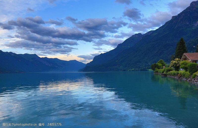 瑞士风光布里恩茨湖