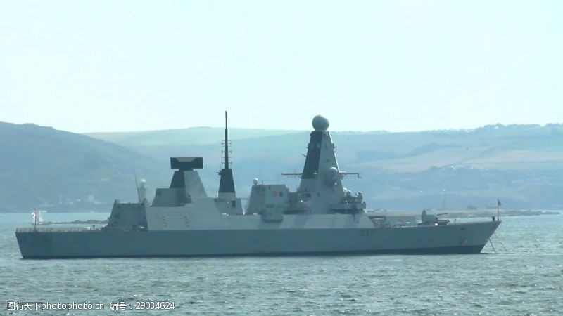 防护与保护英国海军无畏级驱逐舰