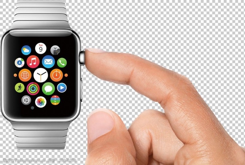 劳力士手表智能手表效果图免抠png透明图层素材