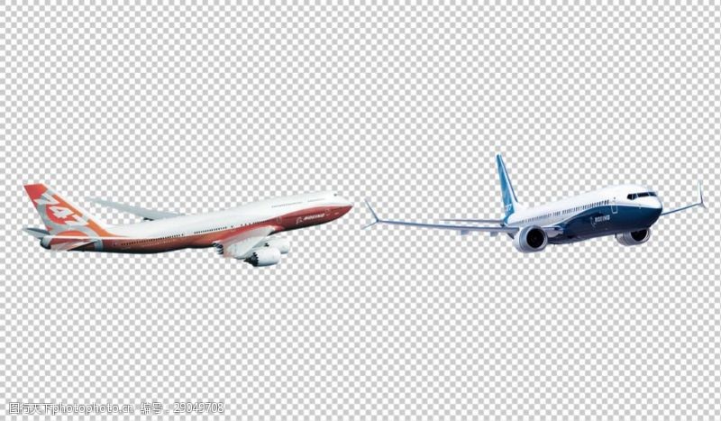 透气型大飞机图片免抠png透明图层素材