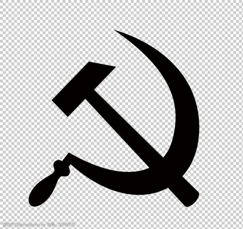 徽章黑色前苏联标志免抠png透明图层素材