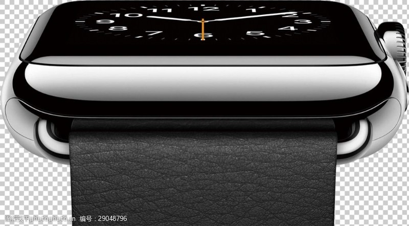 瑞士海报漂亮智能手表免抠png透明图层素材