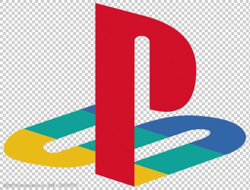 ps1索尼游戏机标志免抠png透明图层素材