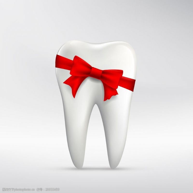 医疗卡牙齿广告设计