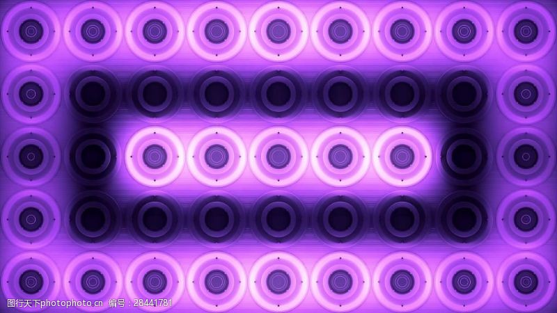 迪斯科舞酒吧VJ紫色光点LED屏幕背景视频素材