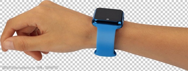 劳力士手表手戴智能手表免抠png透明图层素材