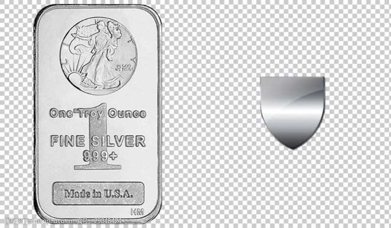 奖杯款式银器银盾免抠png透明图层素材