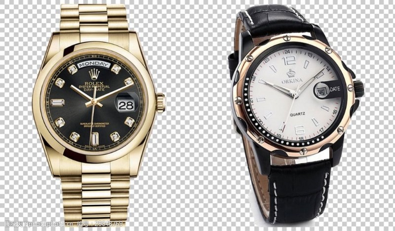 瑞士海报天梭手表免抠png透明图层素材