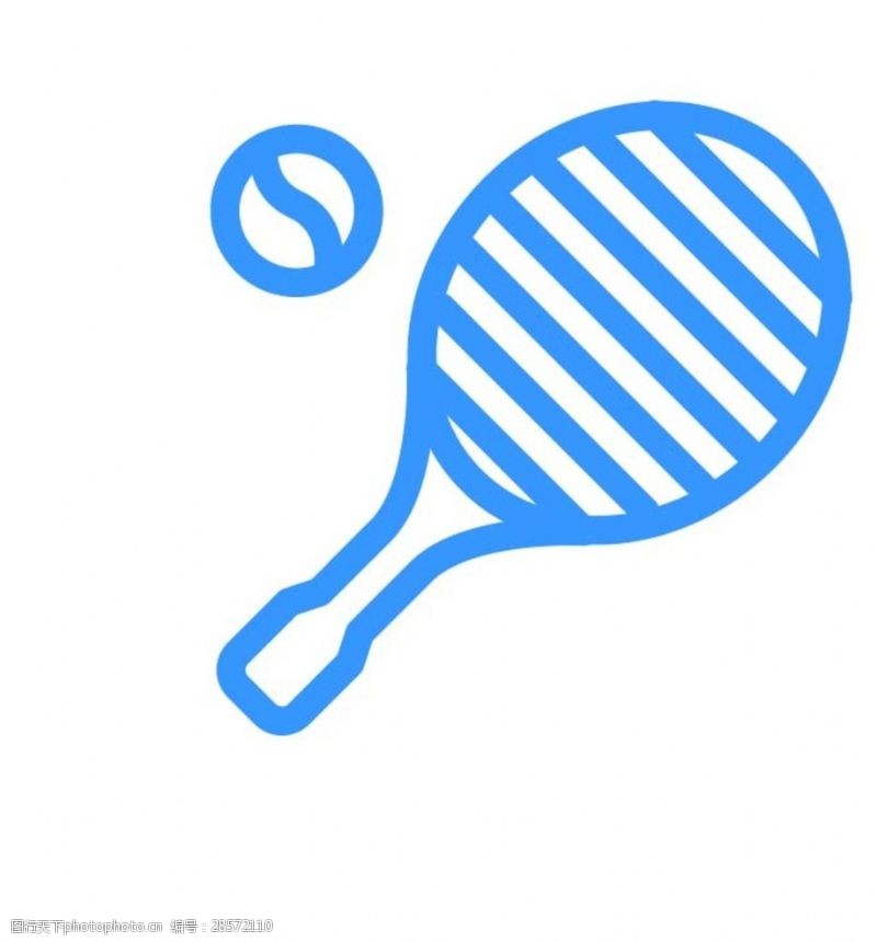 网球图标网球