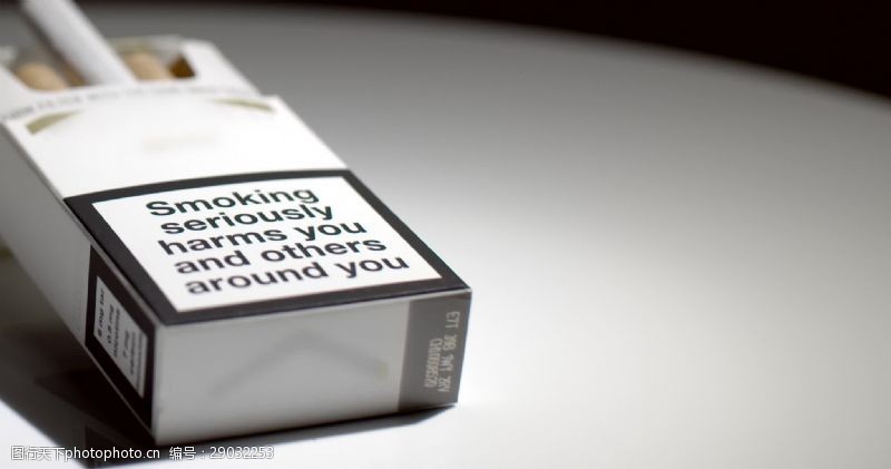 包裹香烟警告标签