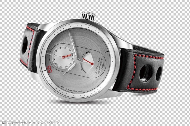 瑞士海报漂亮3d手表免抠png透明图层素材