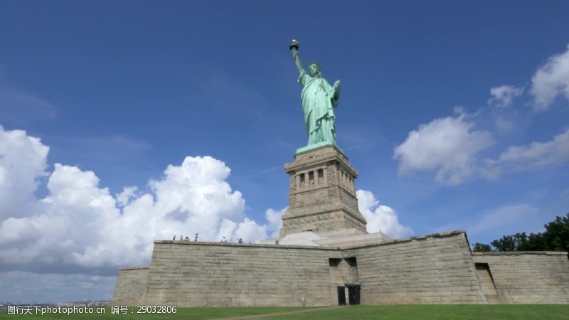 纽约的士纽约自由女神像自由岛