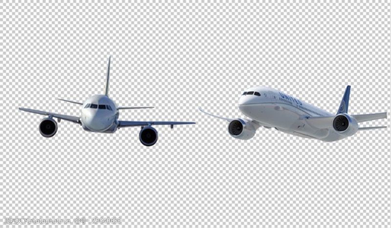 透气型喷气式飞机图片免抠png透明图层素材